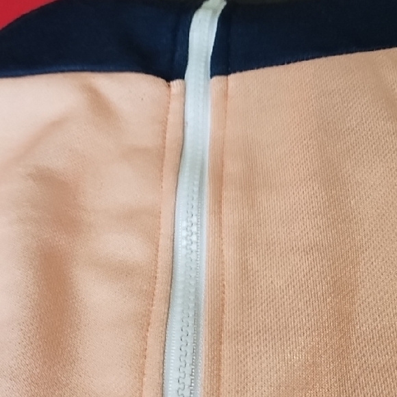 C&C NWOT Striped Peach and Blue Men's Hoodie Large, Unisex. - Picture 9 of 9